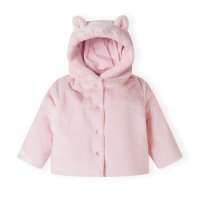 21BABYFUR 8B: Soft Fur Jacket (NB-9 Months)